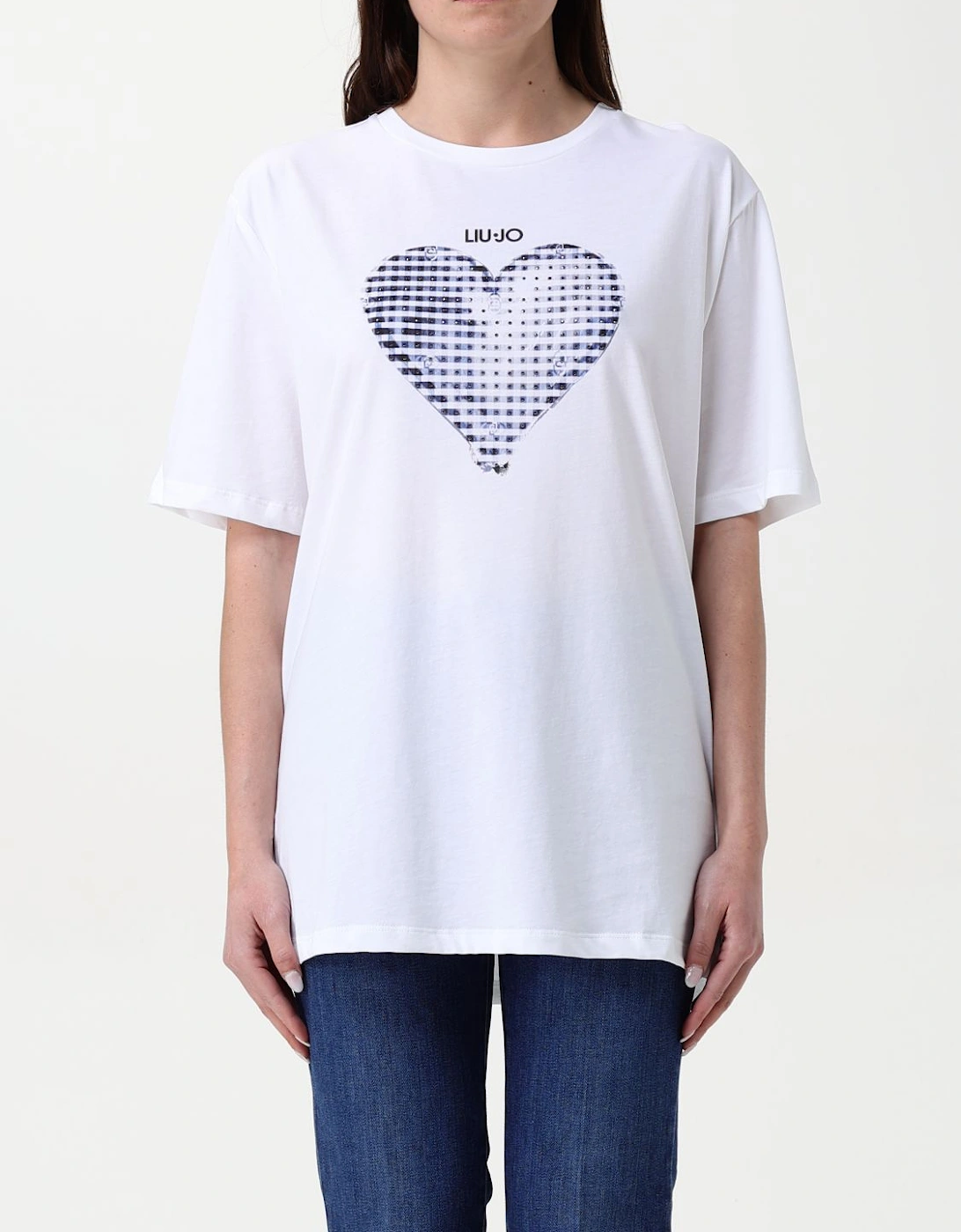 Heart Gingham Graphic Tee, 5 of 4