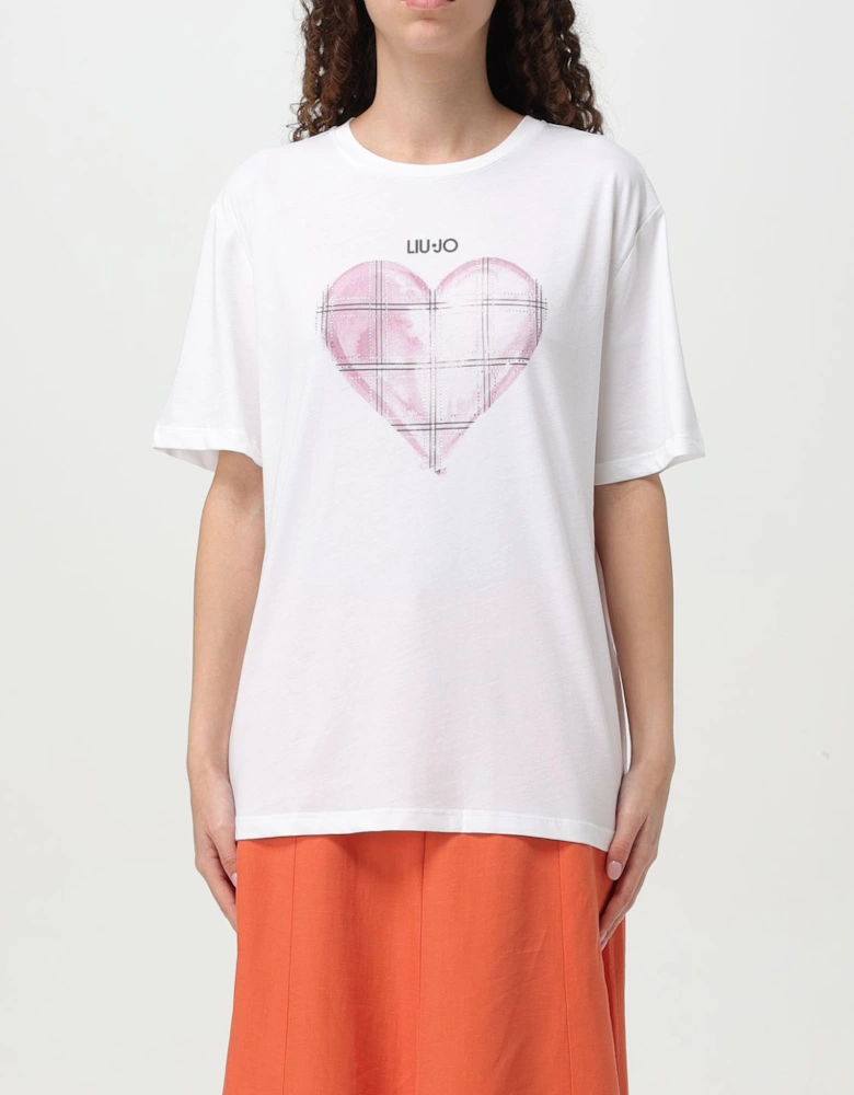 Heart Gingham Graphic Tee