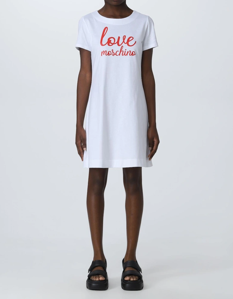Cotton TShirt Dress Short Sleeves
