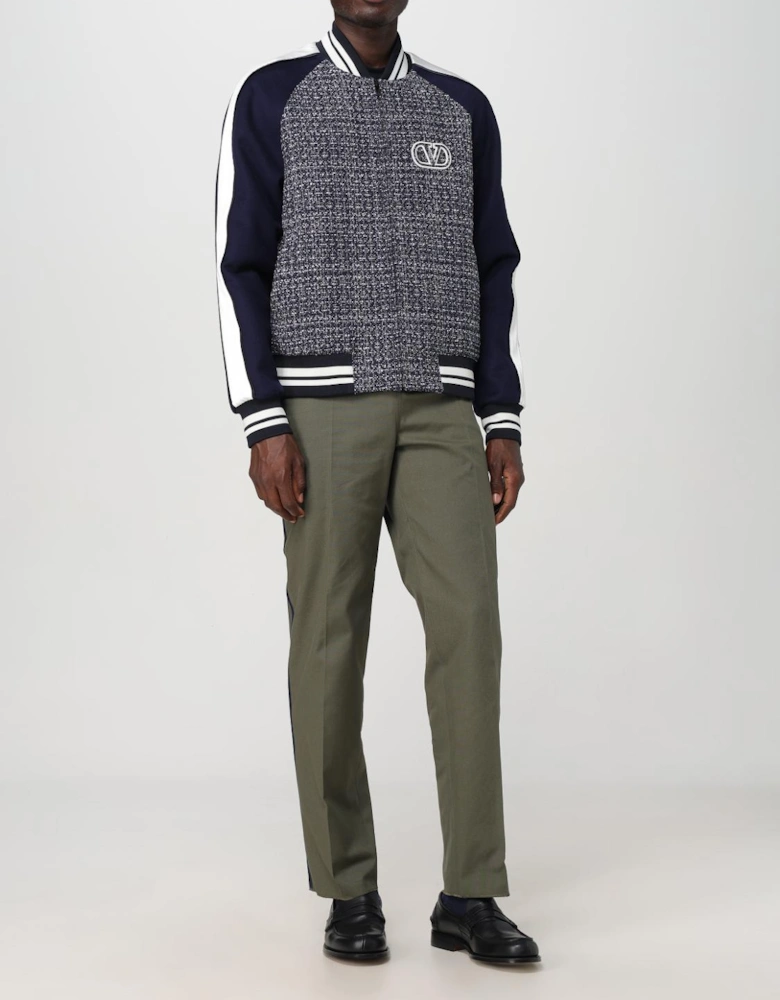 Tweed Bomber Jacket