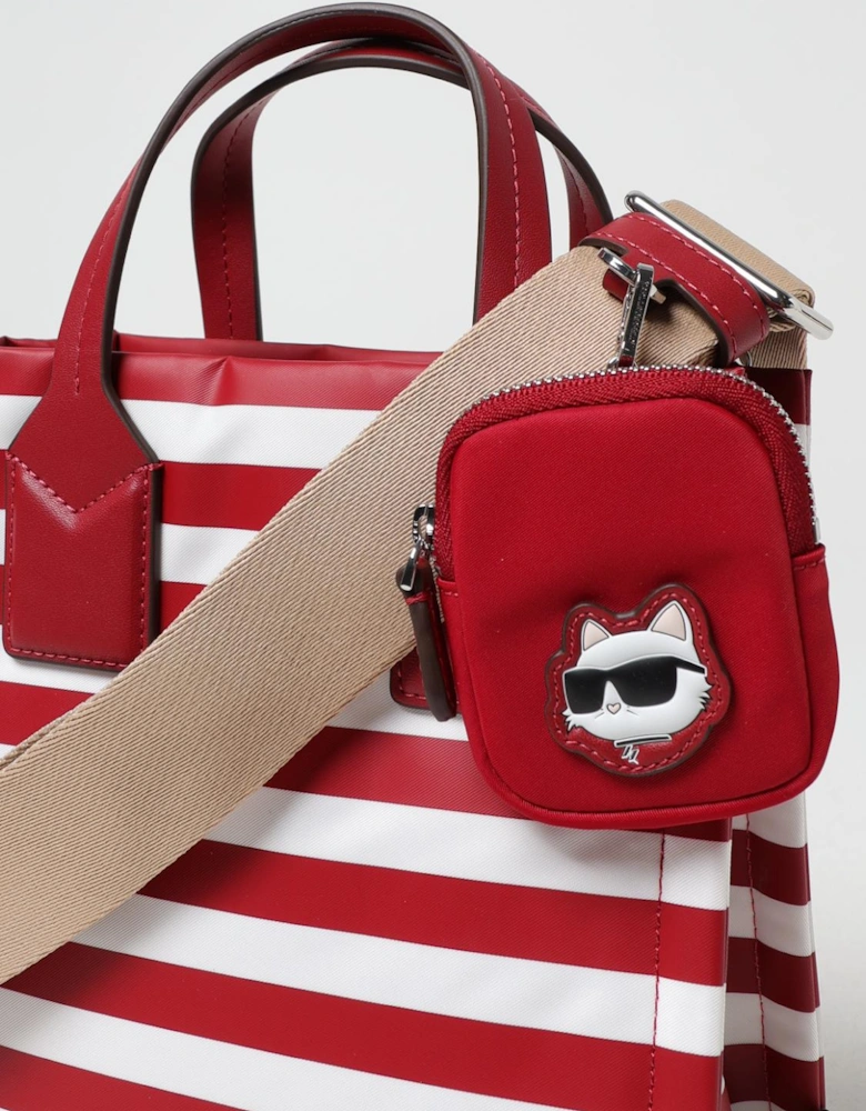 KKushion Mini Tote Red White Stripe