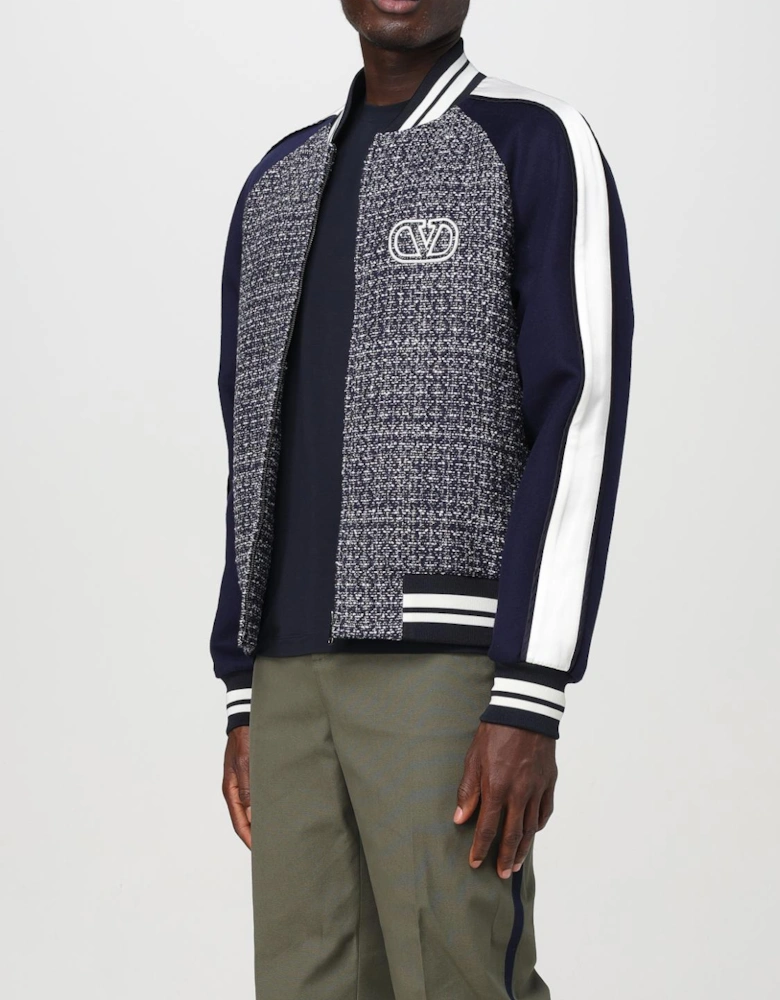 Tweed Bomber Jacket