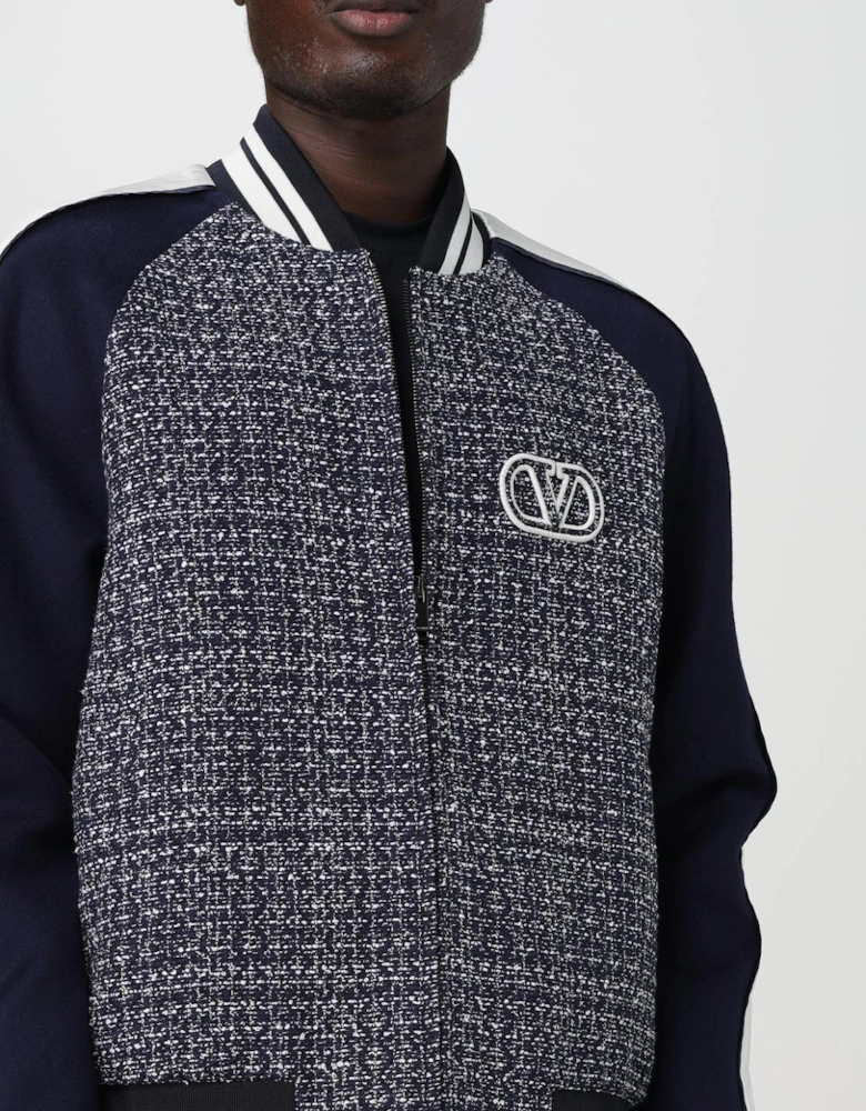 Tweed Bomber Jacket