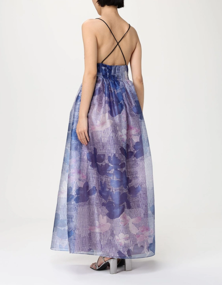 Elegant Sky Blue Dress