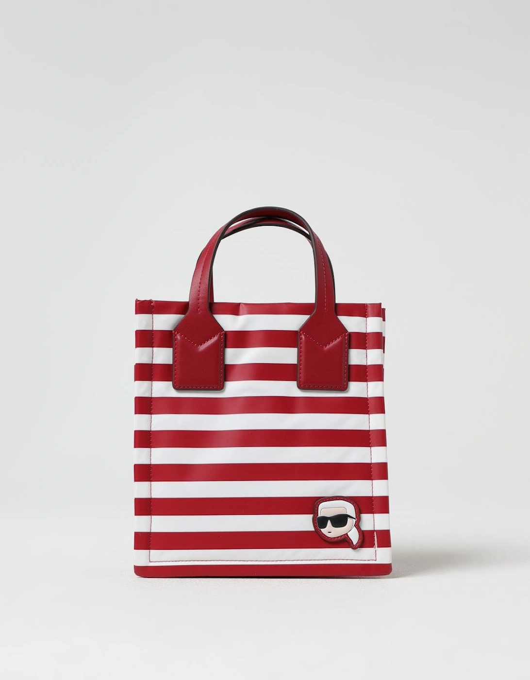 KKushion Mini Tote Red White Stripe, 4 of 3