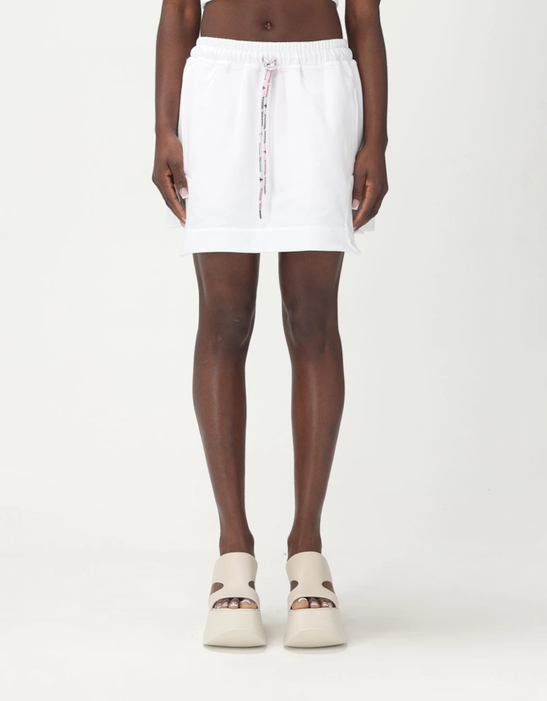 Mini Skirt Drawstring Waist