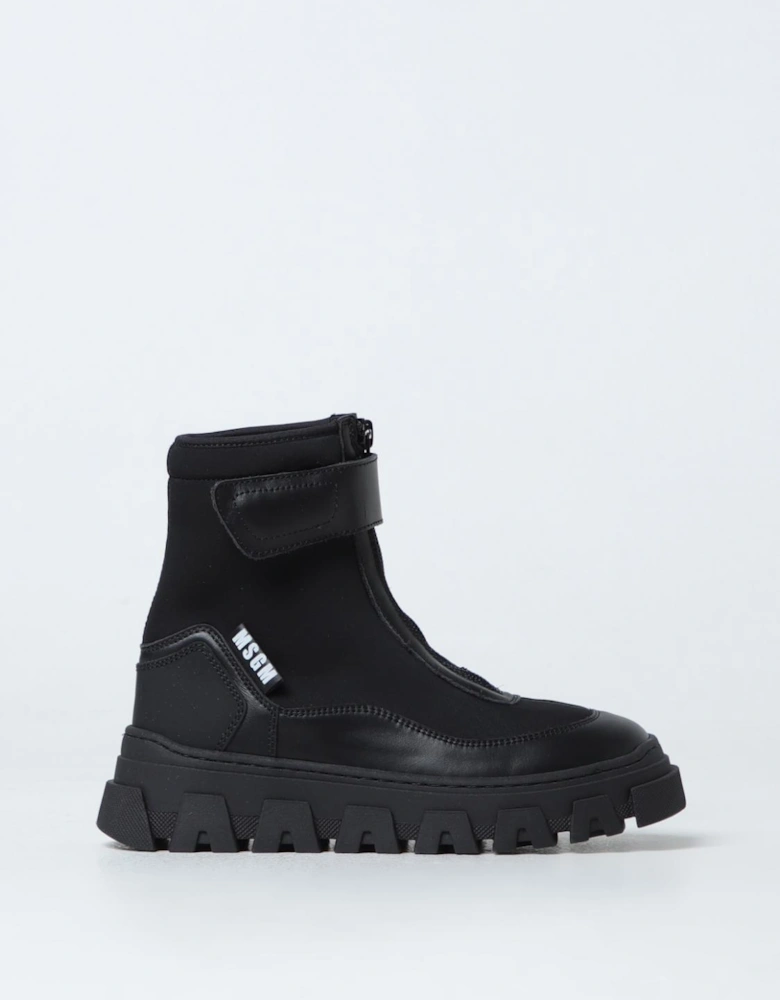 Kids ZipUp Chunky Sole Boots