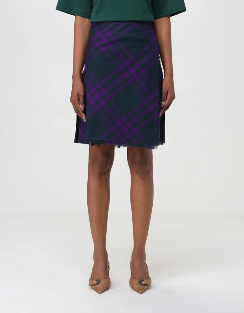 Mini Pleated Plaid Skirt