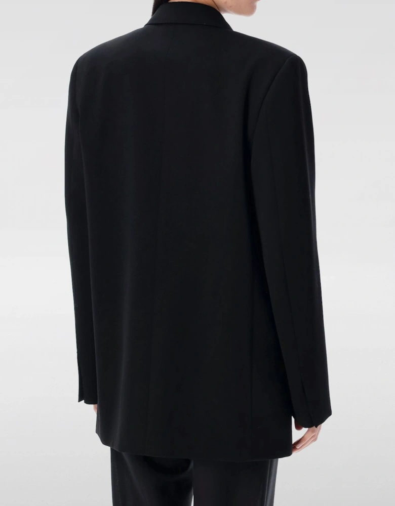 Double Breasted Relaxed Fit Blazer