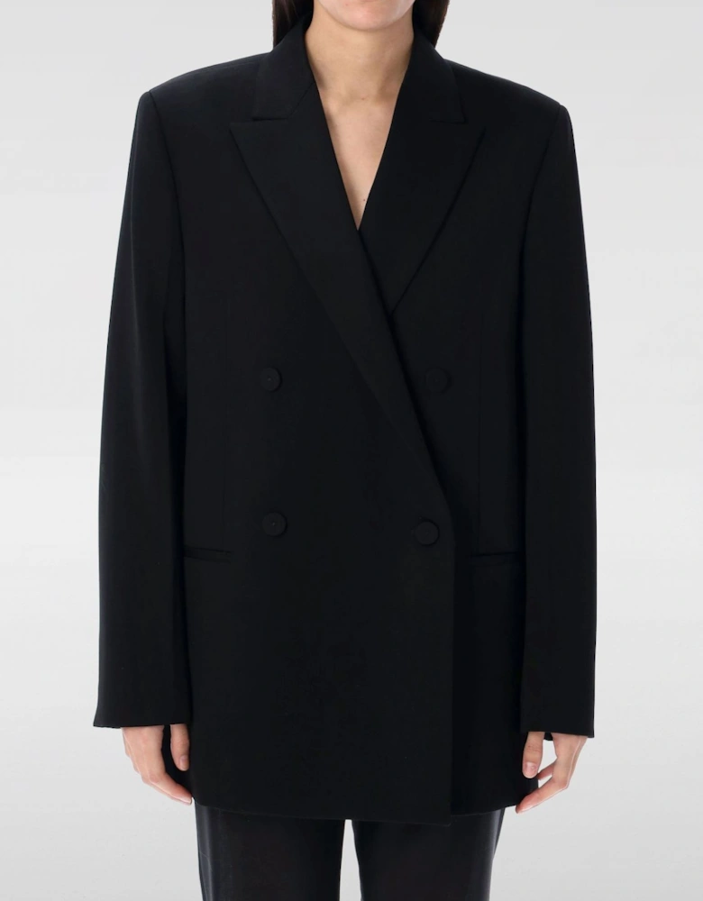 Double Breasted Relaxed Fit Blazer