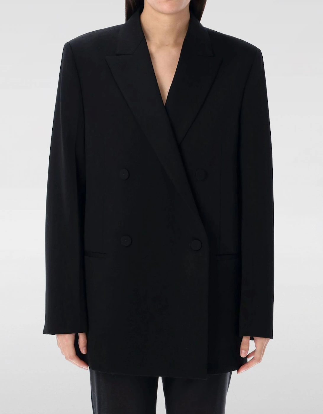 Double Breasted Relaxed Fit Blazer, 4 of 3