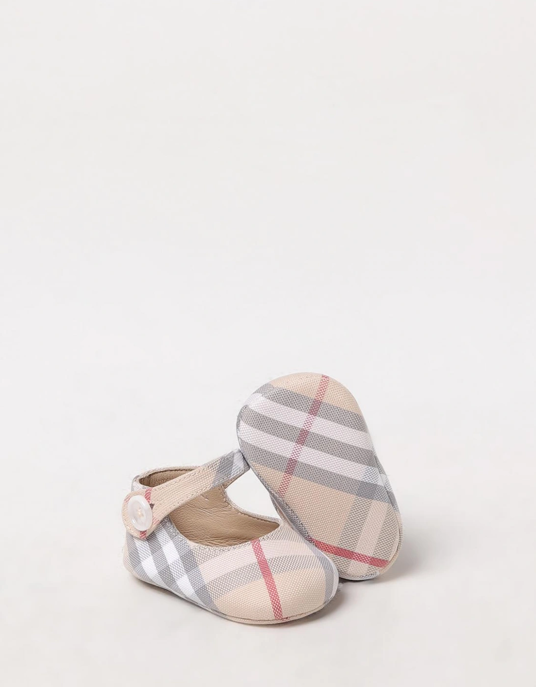 Infant Soft Sole Check Canvas Shoes