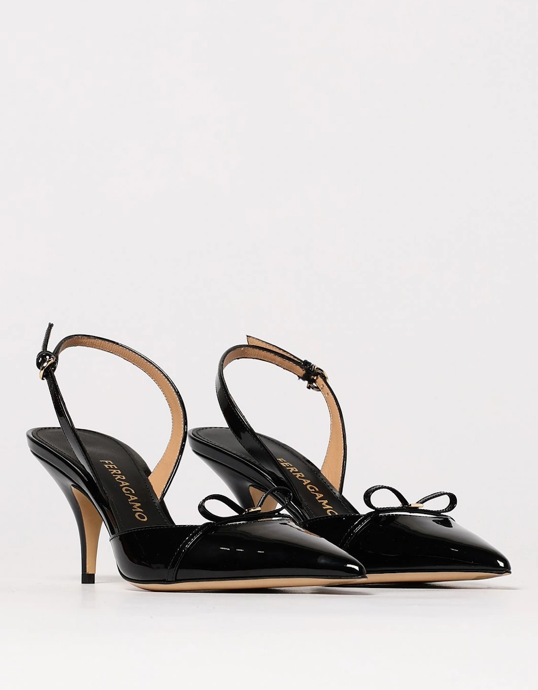 Patent Leather Slingback Pumps, 5 of 4
