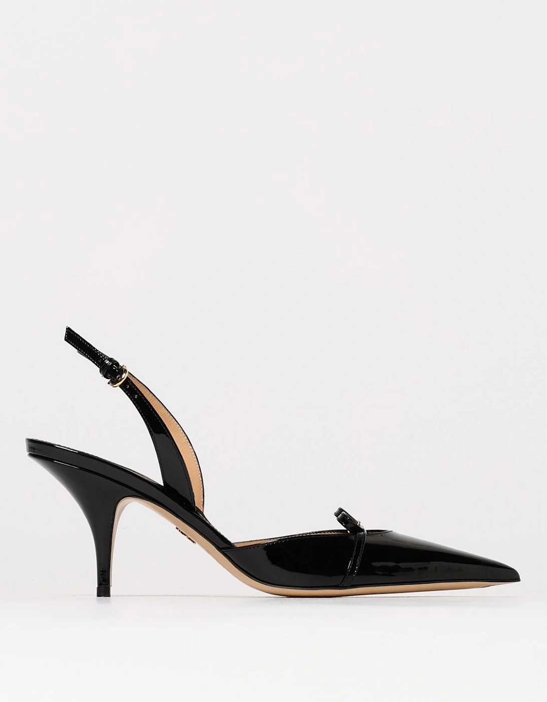 Patent Leather Slingback Pumps