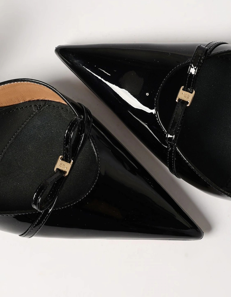 Patent Leather Slingback Pumps