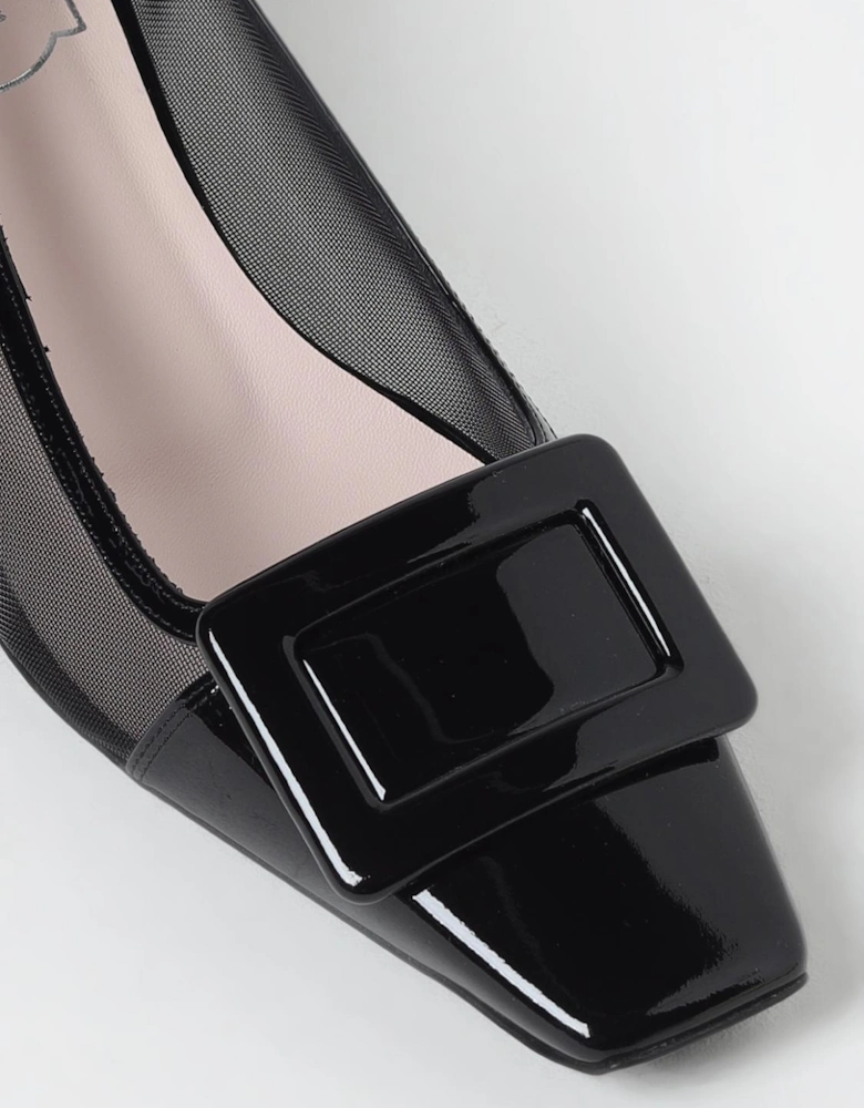 Viv Run Mesh Pumps Low Heels