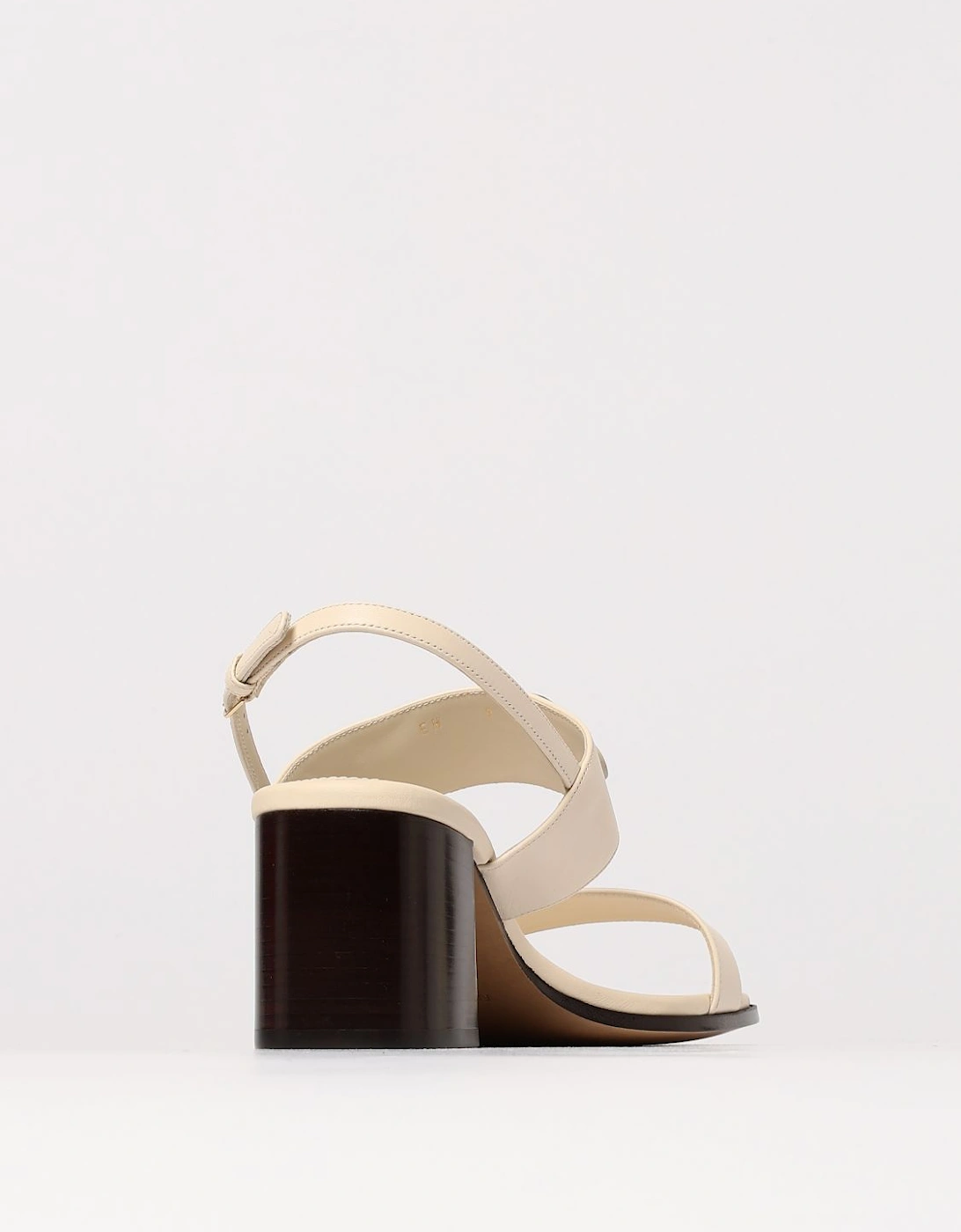 Leather Block Heel Sandals, 5 of 4