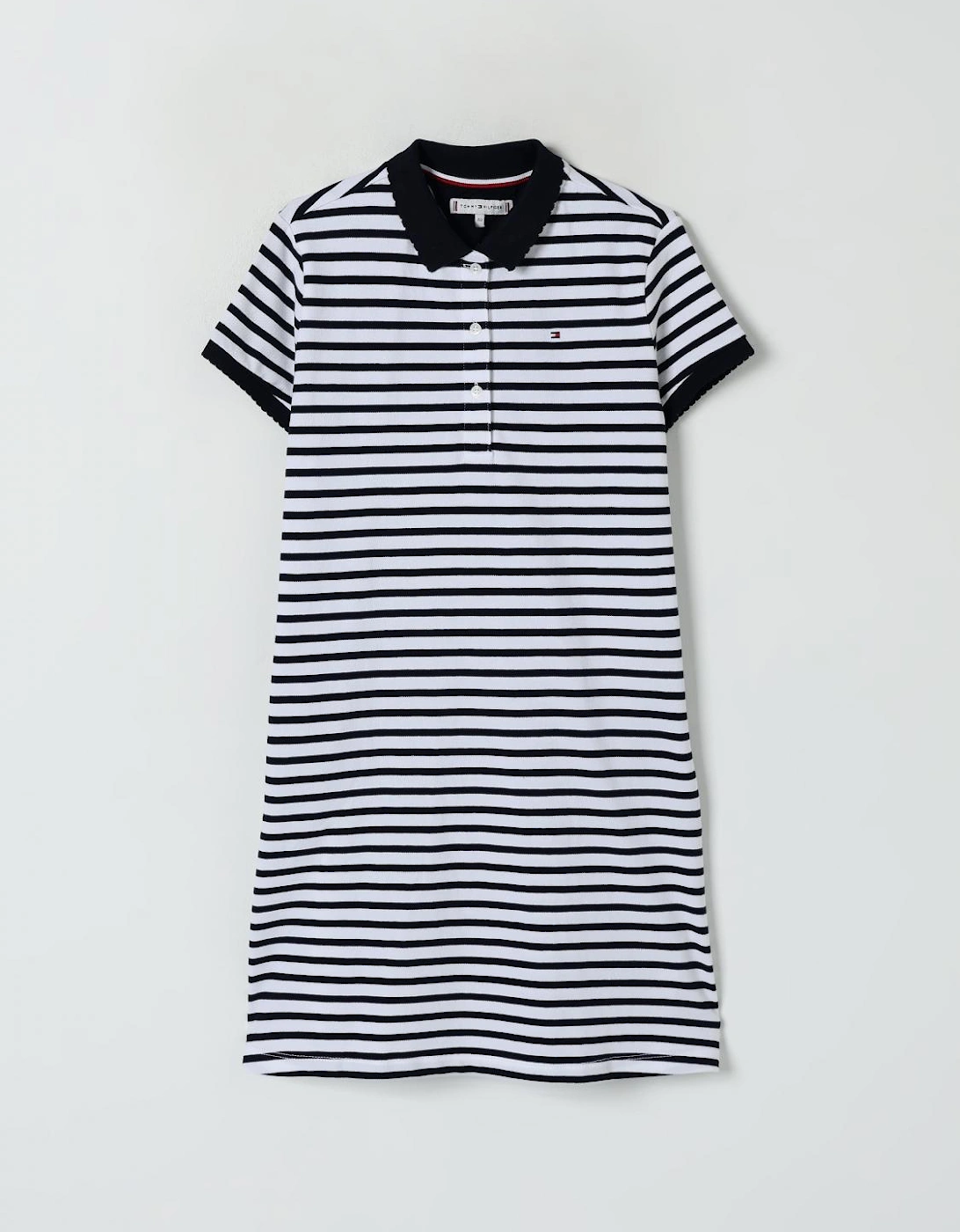 Striped Polo Dress Short Sleeves, 6 of 5