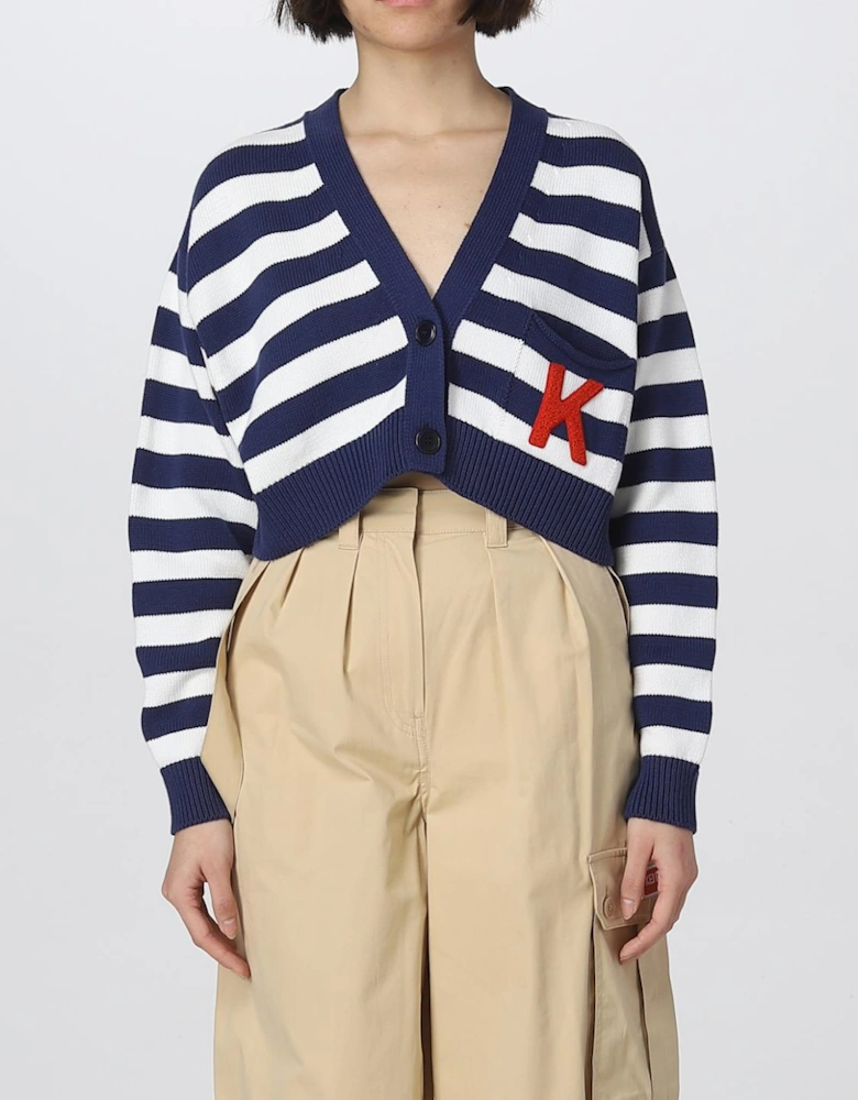 Cropped Cardigan Knitwear VNeck