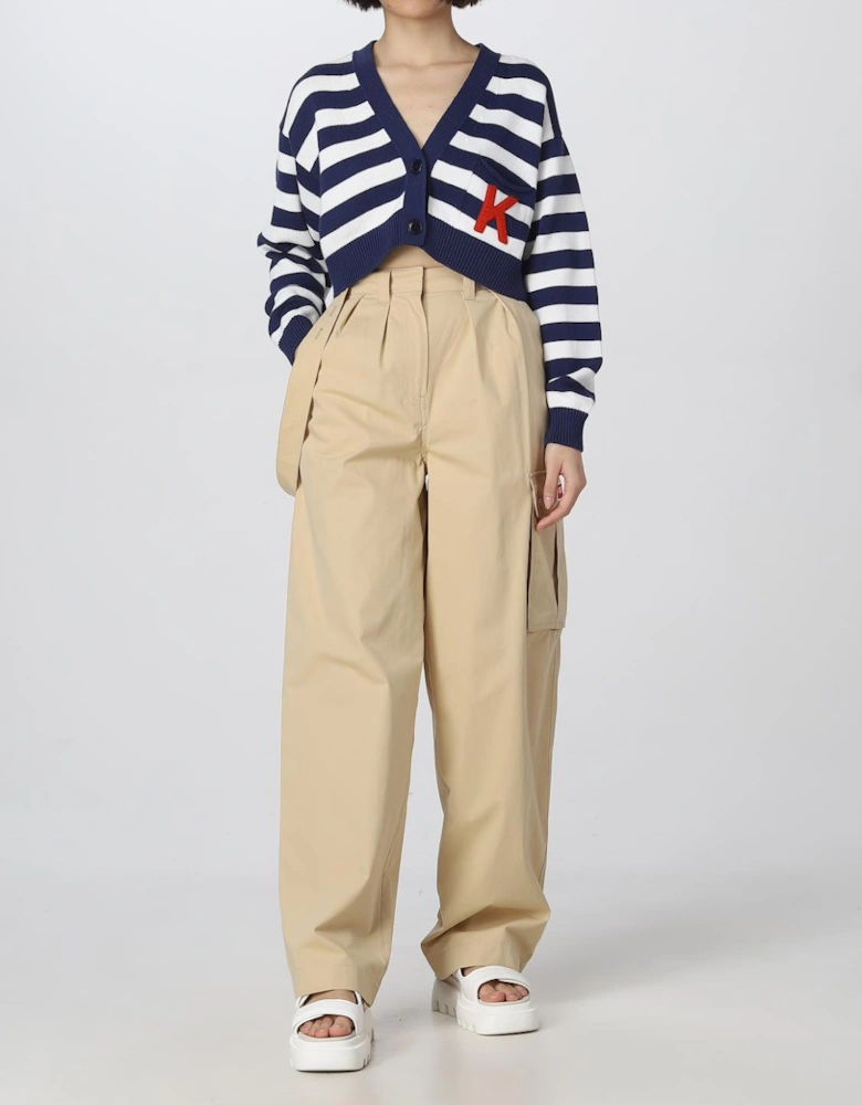 Cropped Cardigan Knitwear VNeck