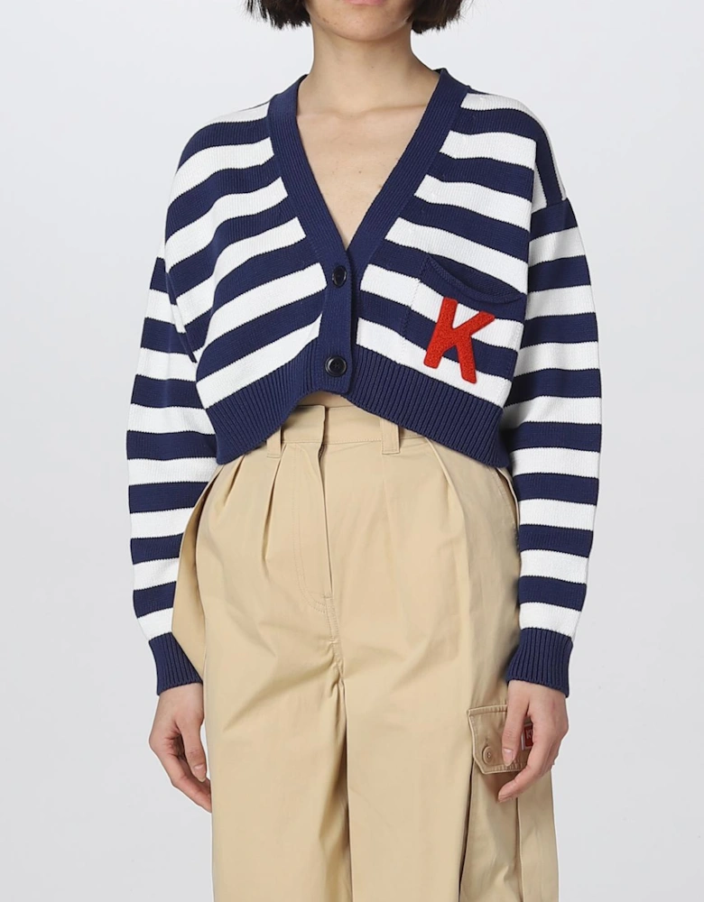Cropped Cardigan Knitwear VNeck