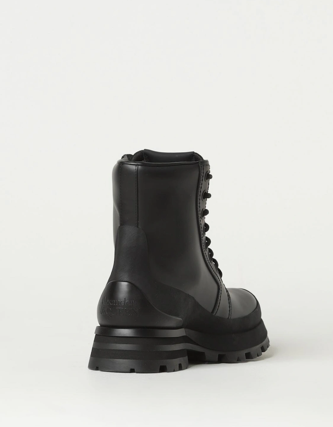 Combat Boots LaceUp Rugged Sole