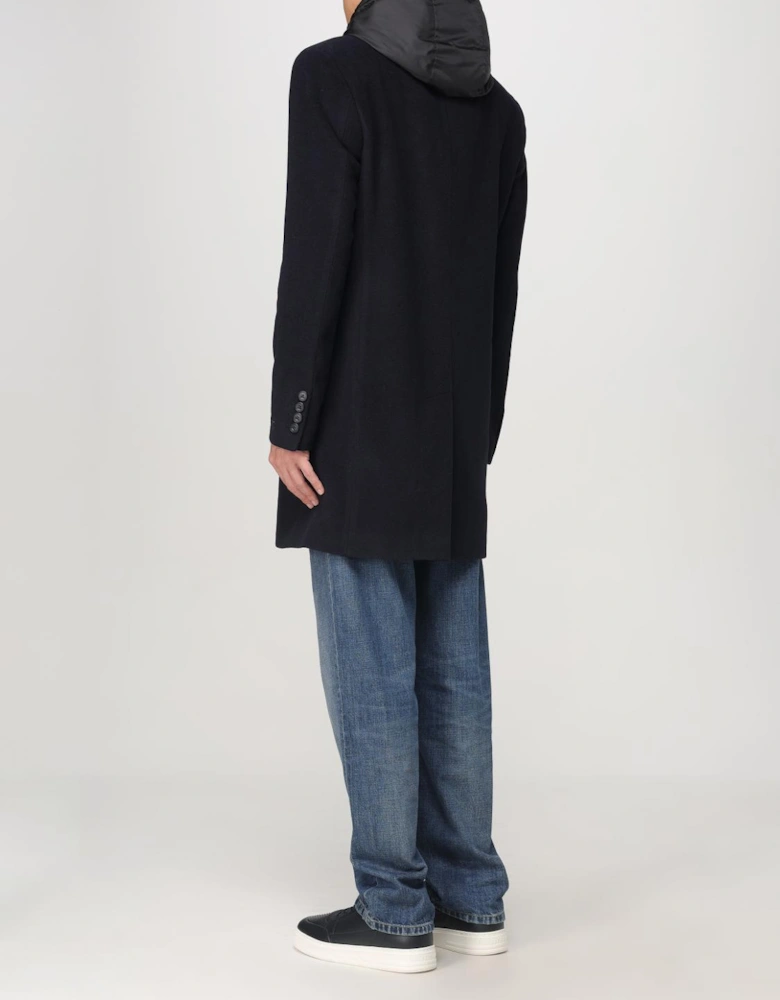 Hooded Padded Jacket Detachable Liner