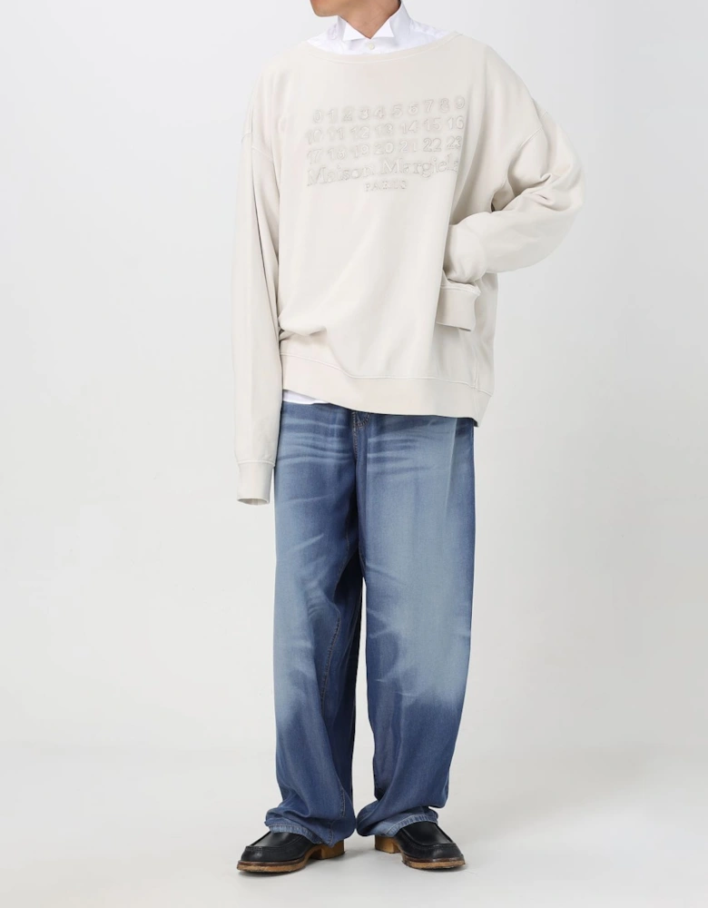 Number Logo Sweatshirt