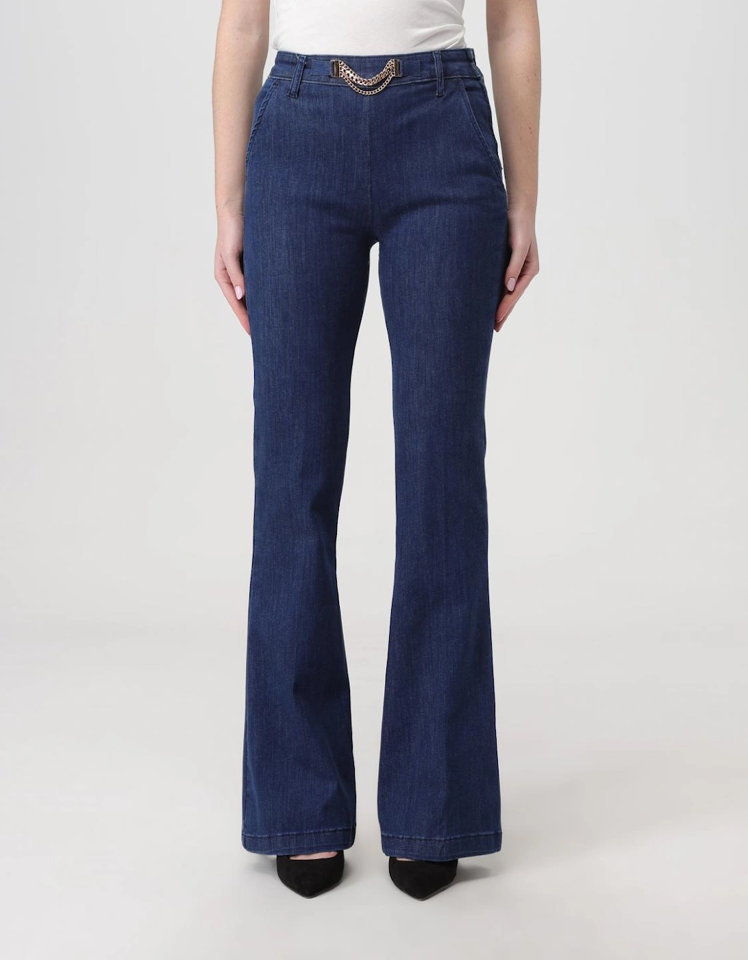 Flare Jeans Chain Detail, 4 of 3