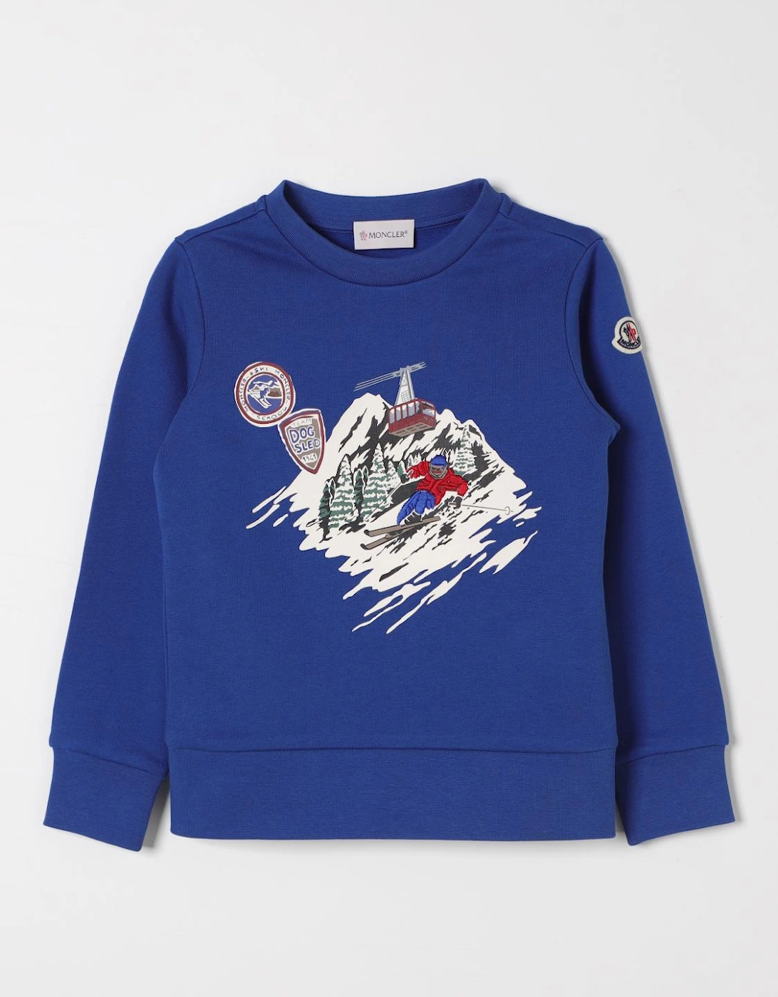 Kids SkiThemed Pullover Sweater