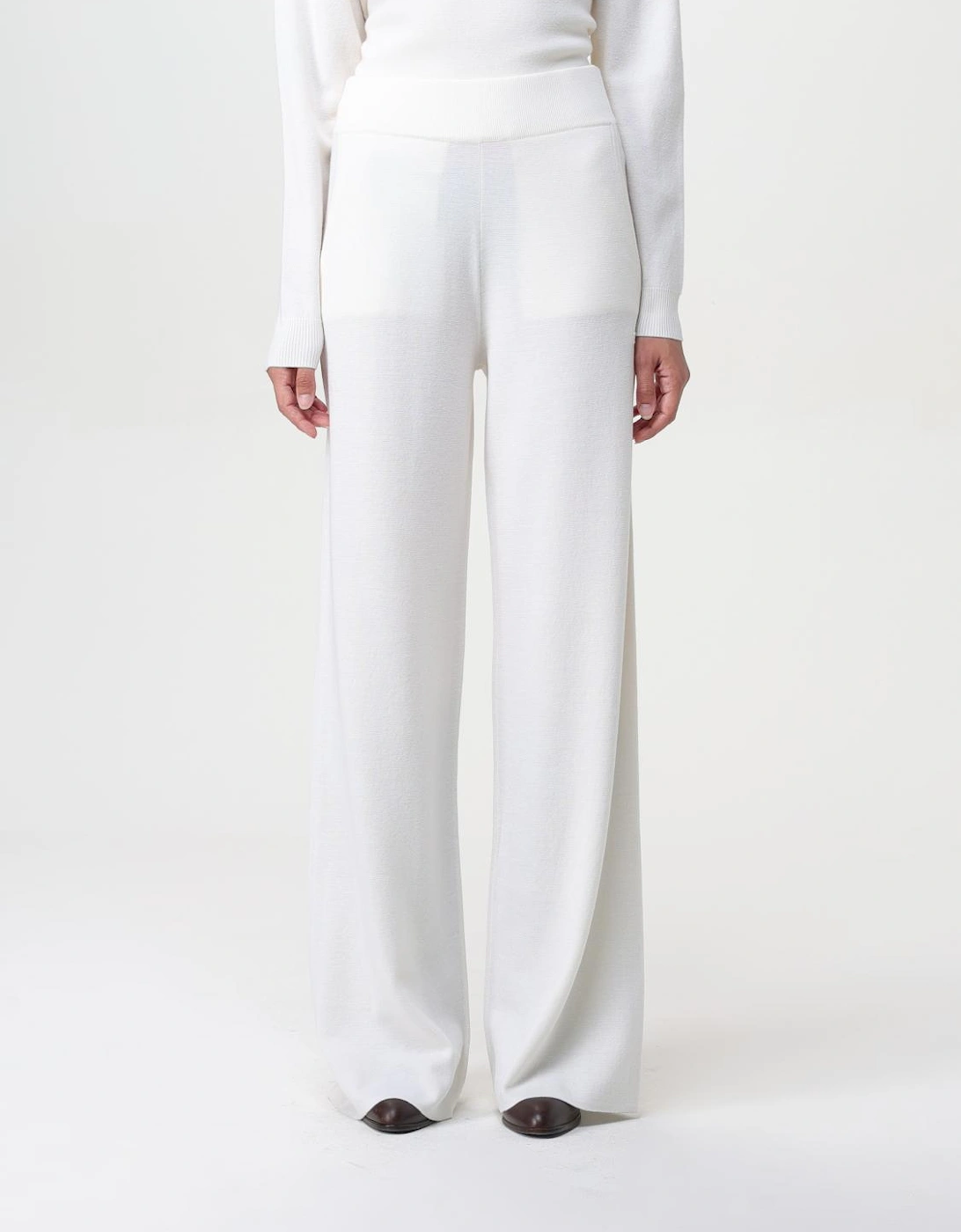 Cashmere Wide Leg Pants, 6 of 5