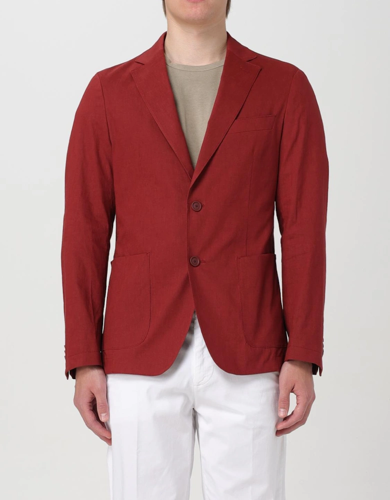 Unstructured Linen Blazer