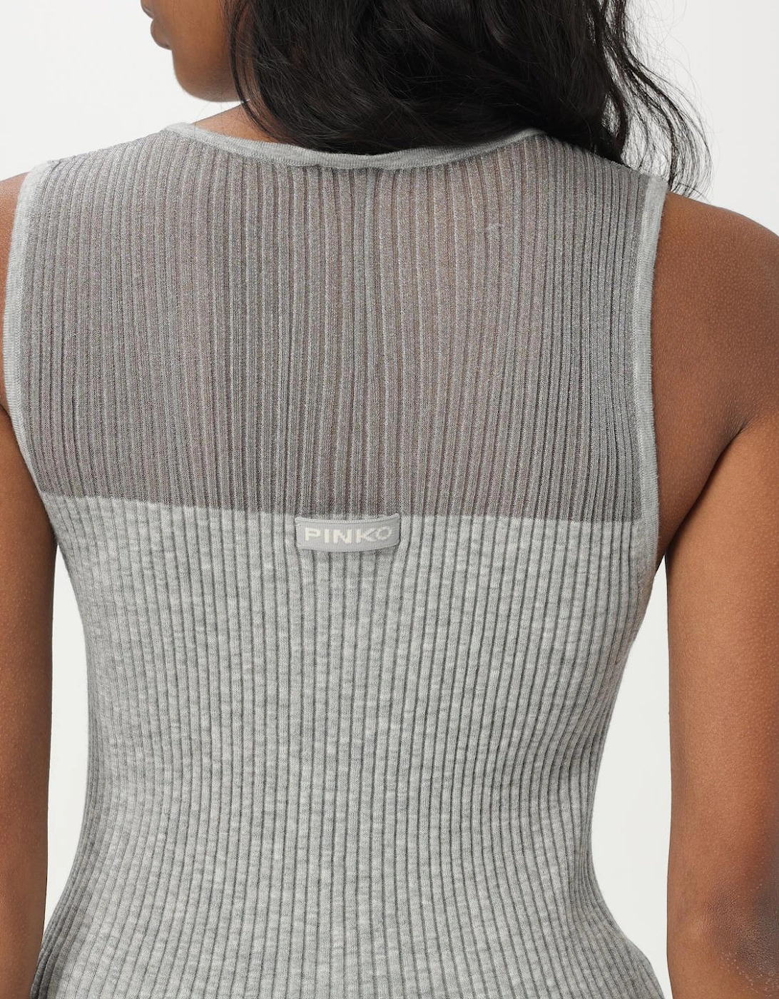 Ribbed Knit Sleeveless Top