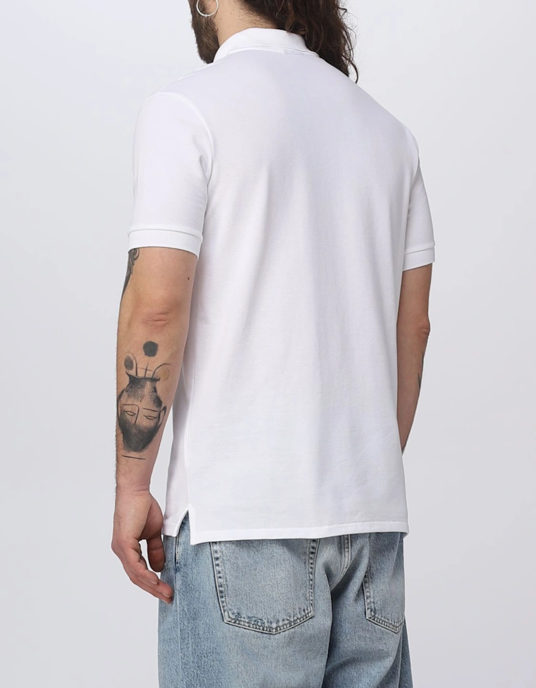 Zebra Embroidered Polo Shirt