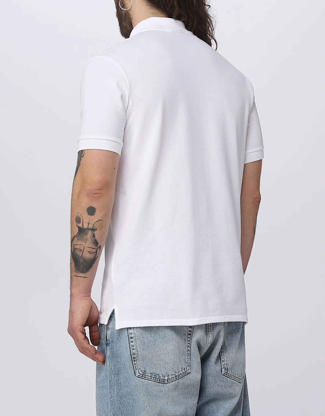 Zebra Embroidered Polo Shirt