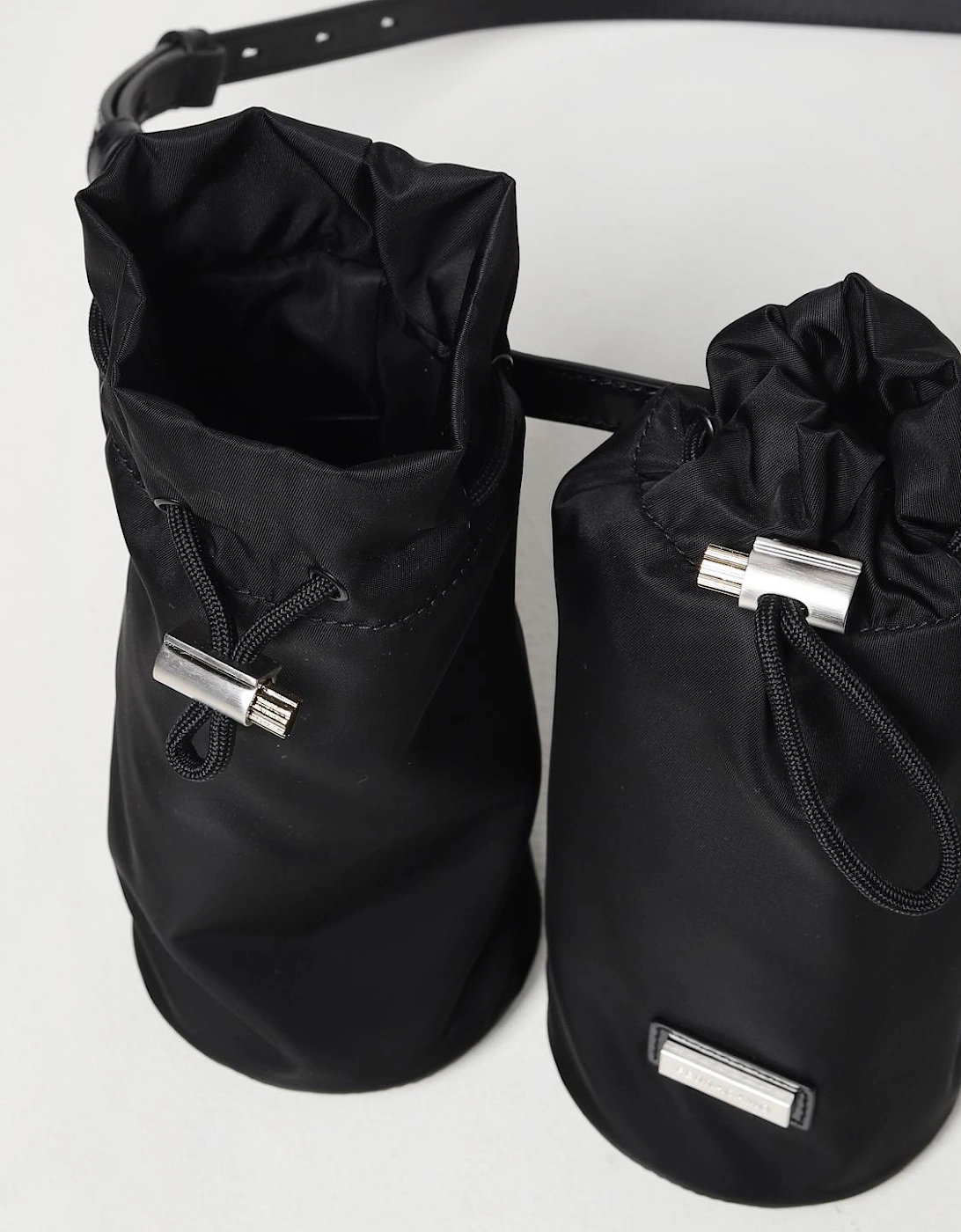 Double Pouch Belt Bag
