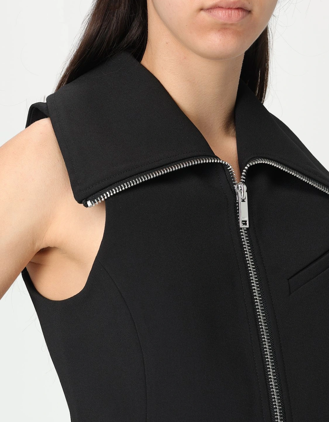 Waistcoat Sweater with Elegant Design