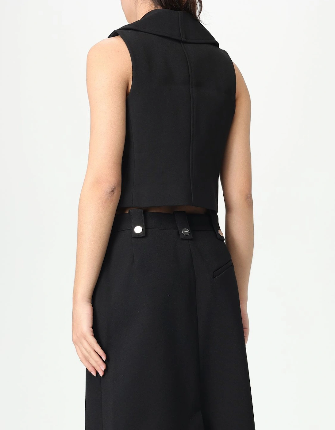 Waistcoat Sweater with Elegant Design