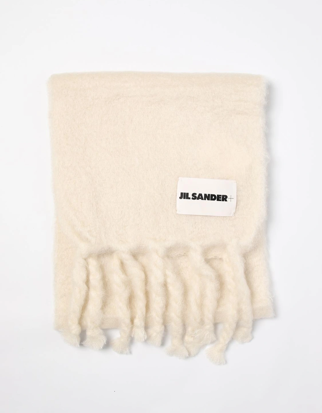 Mohair Wool Tassel Scarf