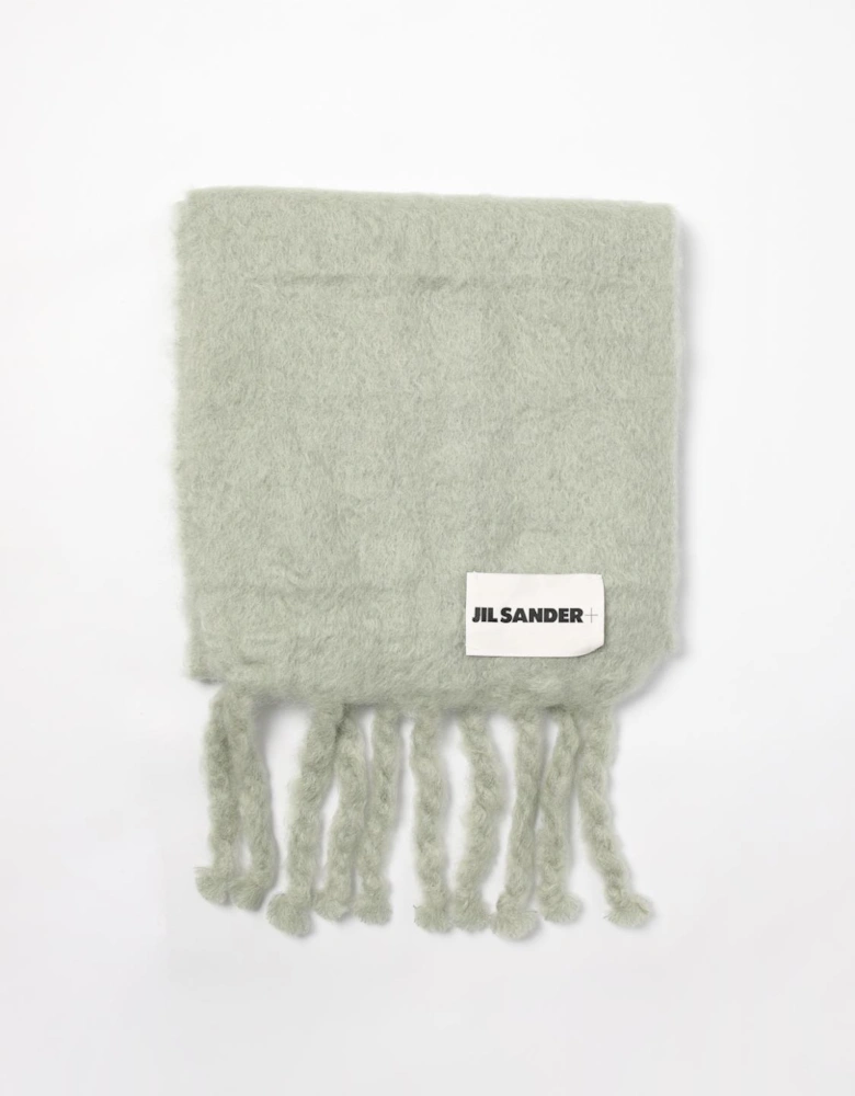 Mohair Wool Tassel Scarf