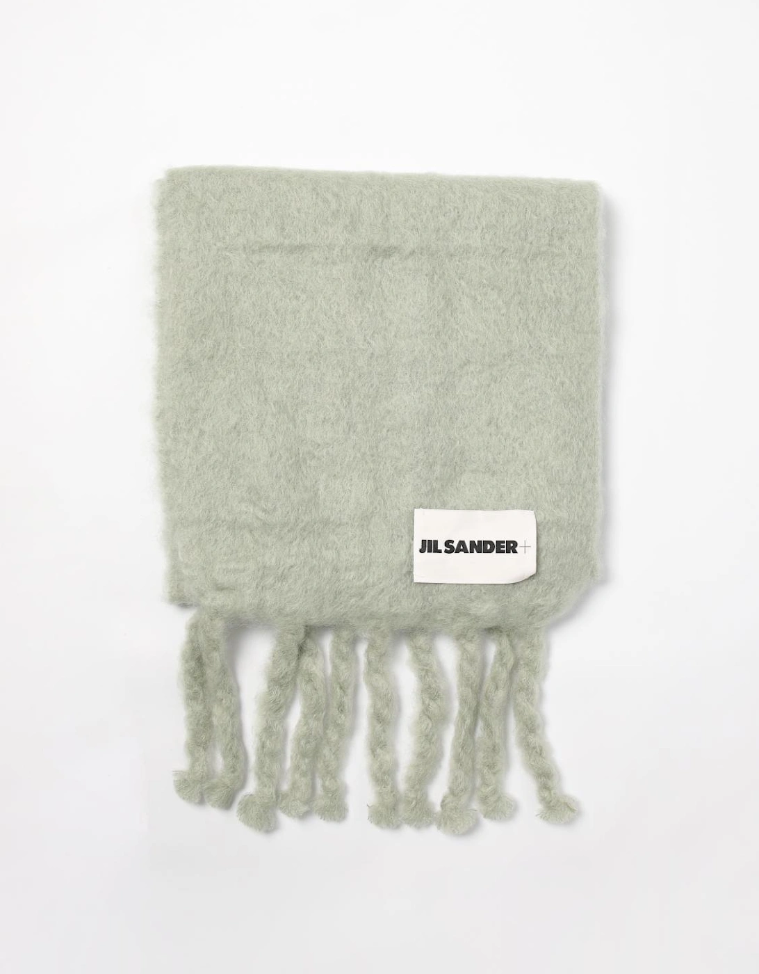 Mohair Wool Tassel Scarf
