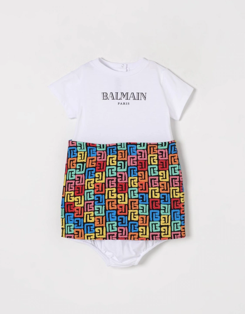 Infant Romper Geometric Print