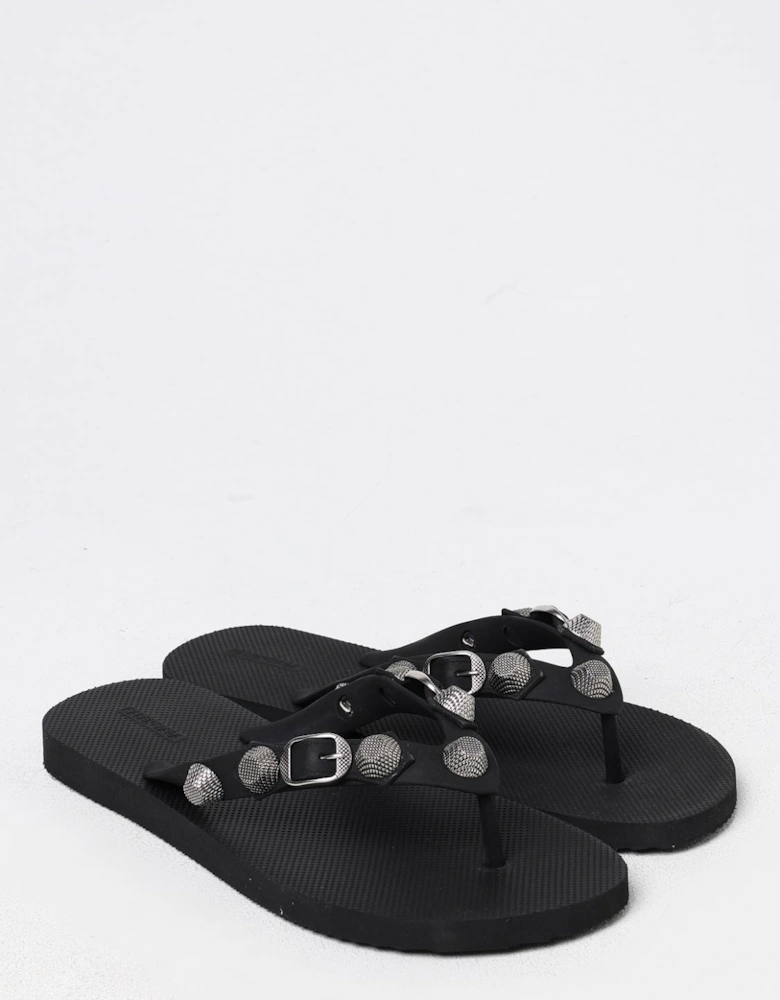 Studded Flip Flops Casual Comfort