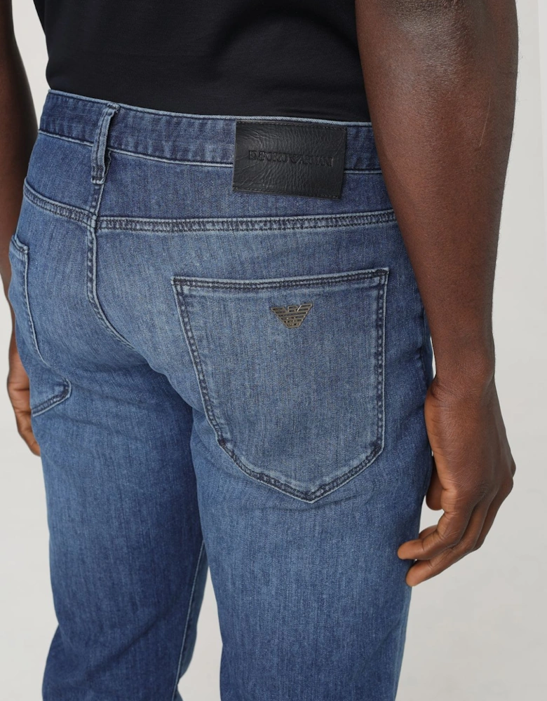 Straight Leg Jeans Slim Fit