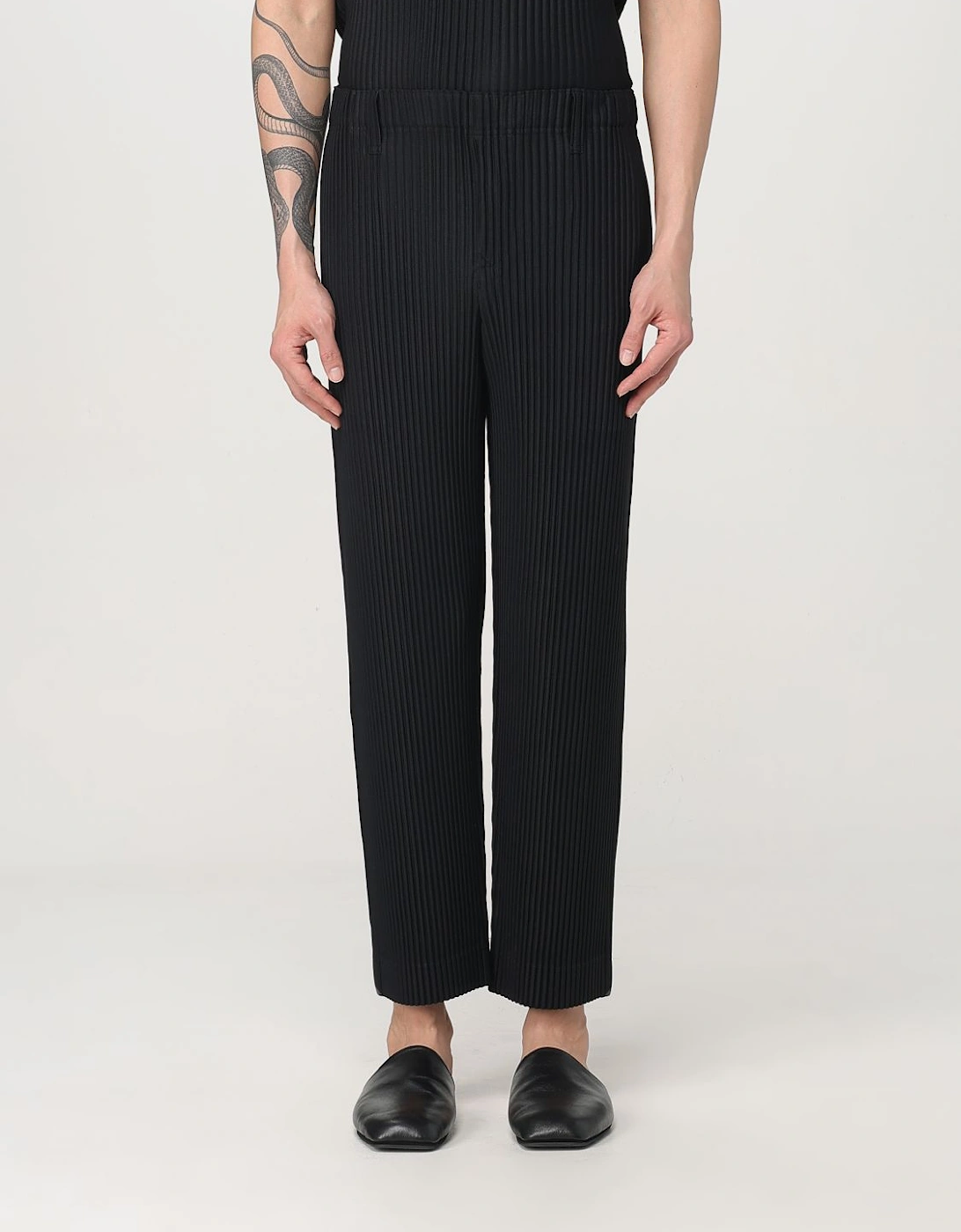 Pleated Pants Relaxed Fit