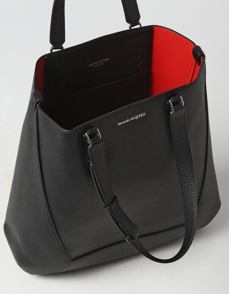 Story Tote Structured Leather Handbag