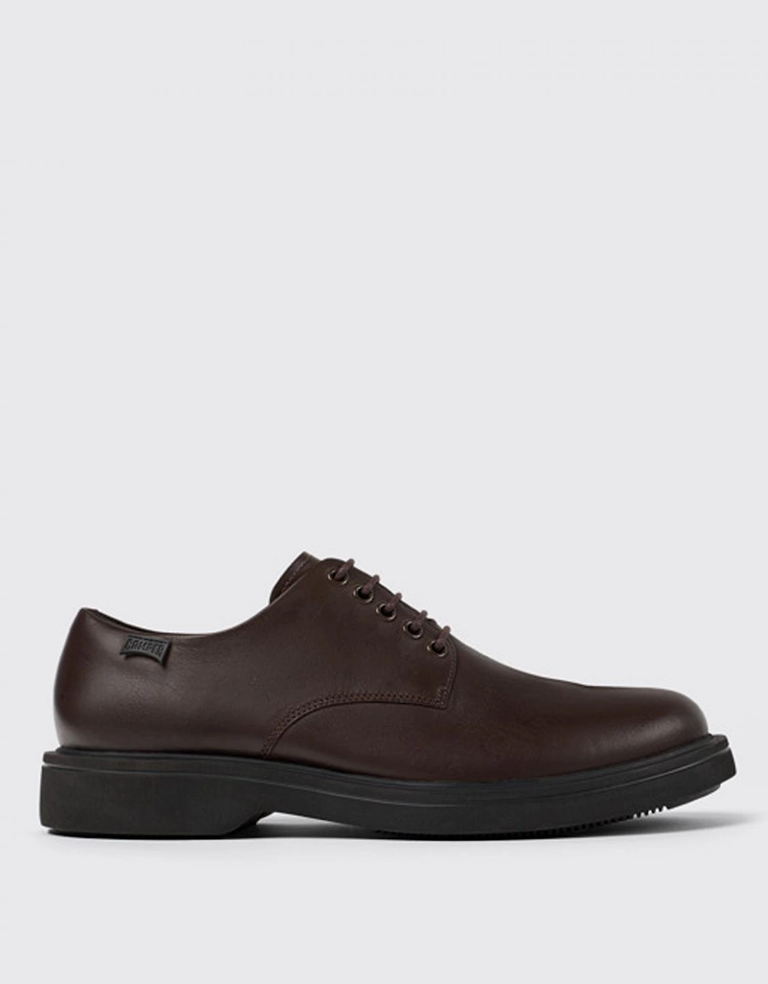 Leather Lace-Up Shoes With Flexible Rubber Sole For Comfortable Wear, 5 of 4