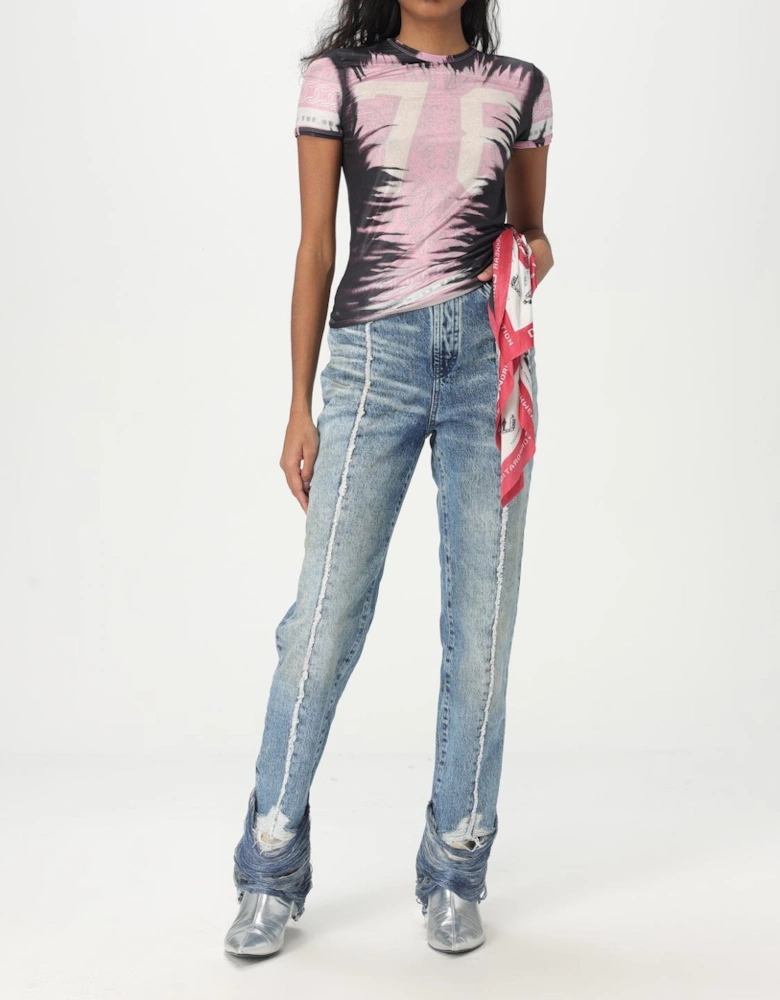 DVINTAGE FrayedHem Jeans