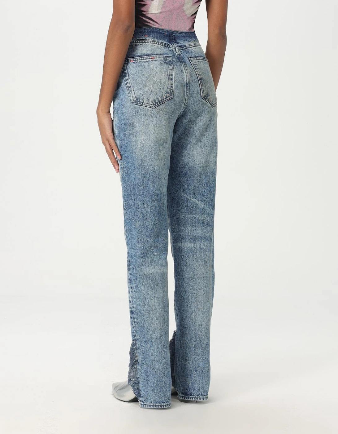 DVINTAGE FrayedHem Jeans