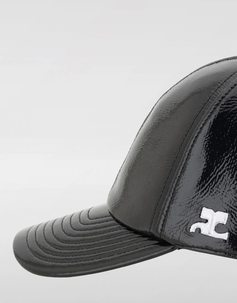 Patent Leather Baseball Cap